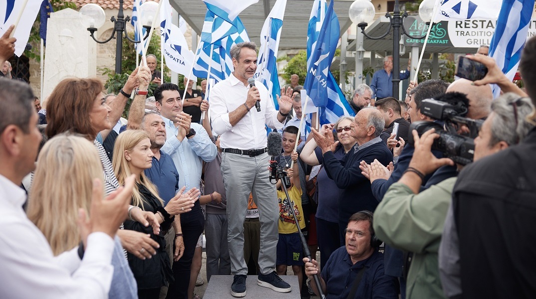 Εκλογές 2023 - Μητσοτάκης - Χανιά: Στις 25 Ιουνίου ο λαός θα επιλέξει πρωθυπουργό, όχι αντιπολίτευση