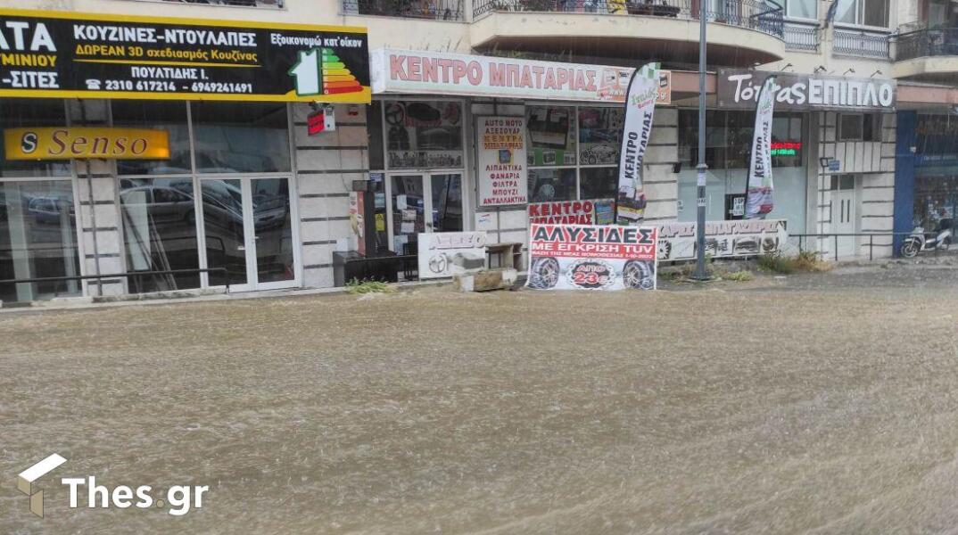 Βροχή στη Θεσσαλονίκη