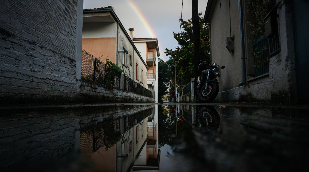 Ουράνιο τόξο μετά τη βροχή