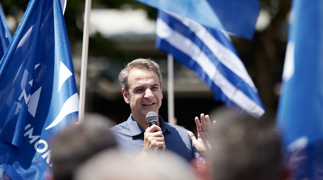 Εκλογές 2023 - Μητσοτάκης: Δέσμευσή μας η αύξηση των αποδοχών και η μείωση φόρων