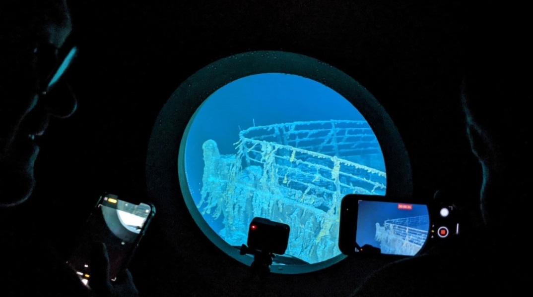 Εικόνα από προηγούμενο ταξίδι στον Τιτανικό του υποβρυχίου «Titan»