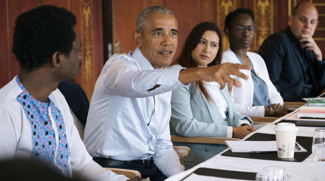 Ο Μπαράκ Ομπάμα 