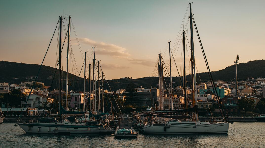 Ιστιοπλοϊκά στη Μυτιλήνη της Λέσβου