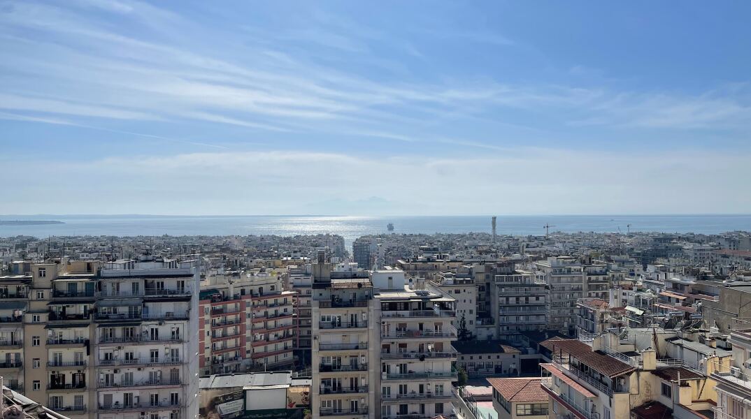 Η Θεσσαλονίκη από ψηλά