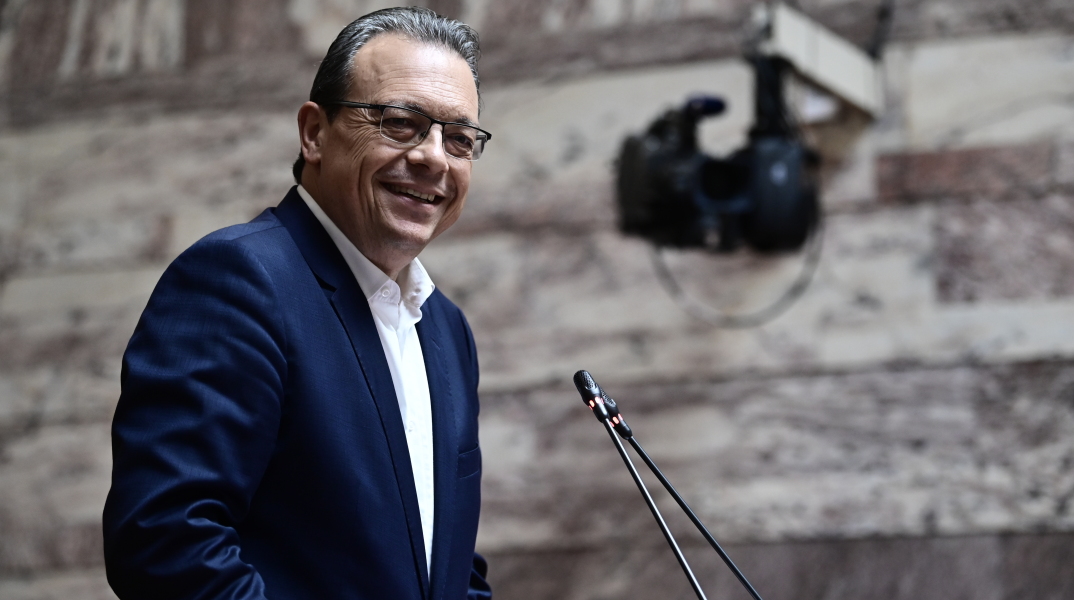 Ο Σωκράτης Φάμελλος στη συνεδρίαση της Κ.Ο. του ΣΥΡΙΖΑ