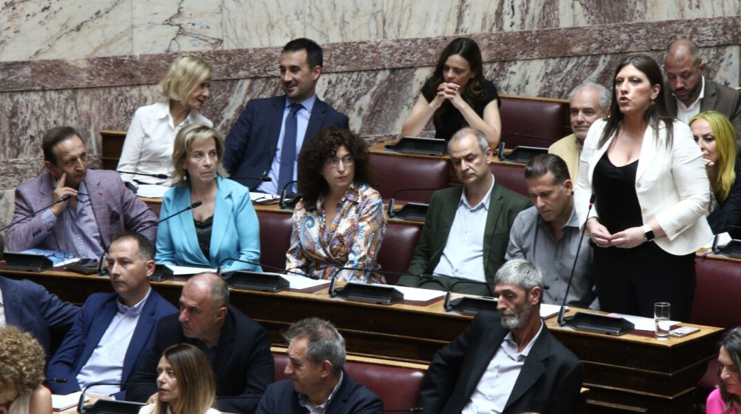 Η πρώτη τοποθέτηση της Ζωής Κωνσταντοπούλου προκάλεσε αντιδράσεις