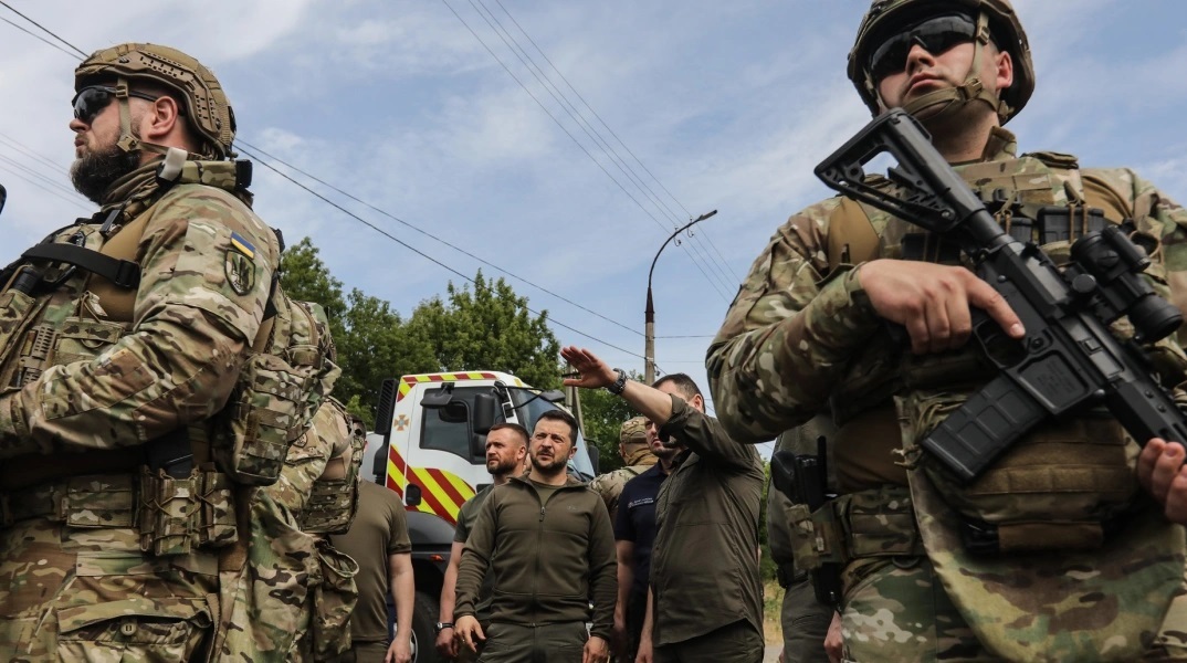 Ο Ζελένσκι απέπεμψε τον επικεφαλής της Κρατικής Φρουράς