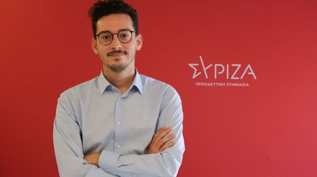 O εκπρόσωπος Τύπου του ΣΥΡΙΖΑ, Στέργιος Καλπάκης