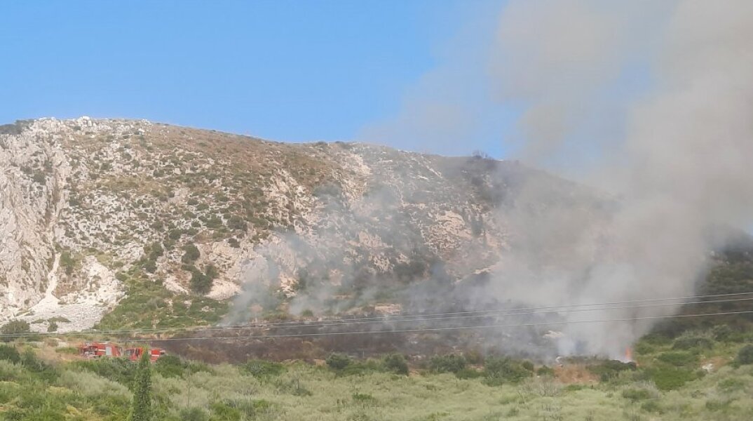 Φωτιά στην Κεφαλονιά