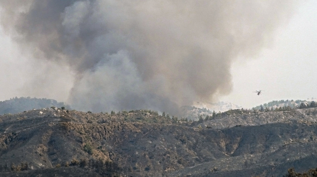 Φωτιά στη Ρόδο
