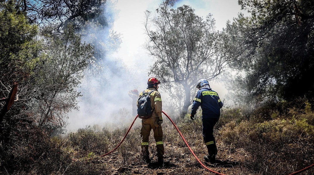 Φωτιά τώρα στην Υλική Βοιωτίας