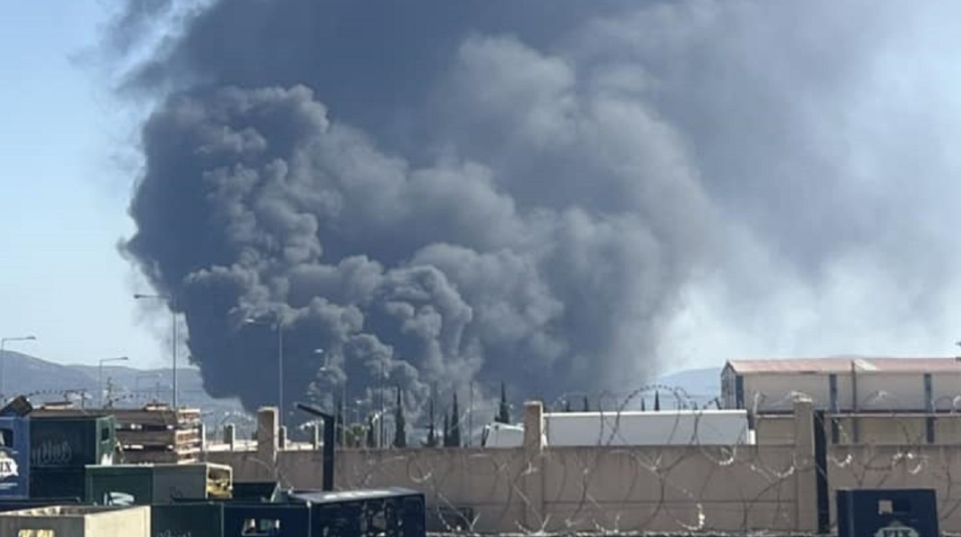 Φωτιά στον Ασπρόπυργο