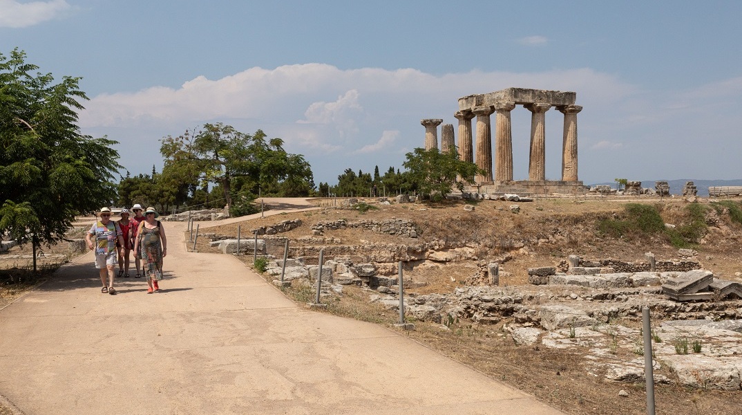 Ο ναός του Απόλλωνα στην Αρχαία Κόρινθο