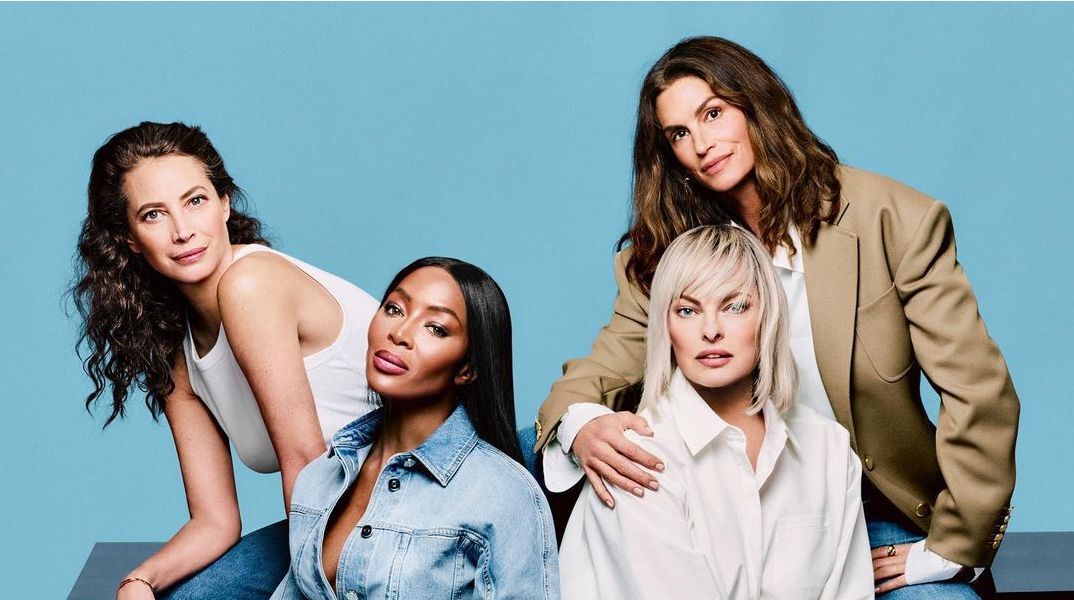 Ναόμι Κάμπελ, Λίντα Εβαντζελίστα, Σίντι Κρόφορντ, Κρίστι Τέρλινγκτον στο εξώφυλλο της Vogue και η συζήτηση για το υπερβολικό photoshop των φωτογραφιών.