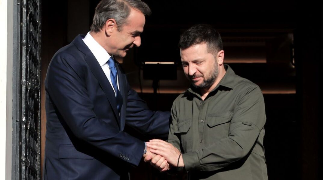 Βολοντίμιρ Ζελένσκι: Ουσιαστικές διαπραγματεύσεις με τον Έλληνα πρωθυπουργό