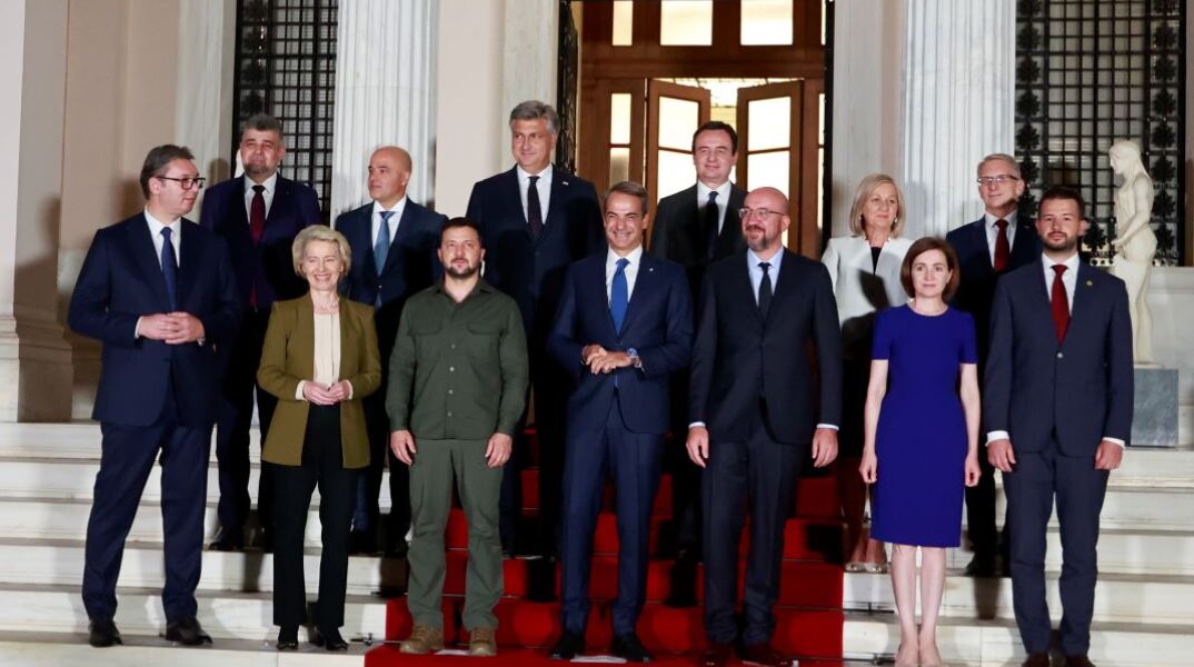 Δείπνο Mητσοτάκη στους ηγέτες των Βαλκανίων και την ηγεσία της ΕΕ