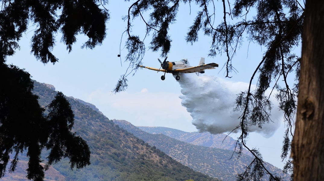 Φωτιές: Η κατανομή των εναέριων δυνάμεων