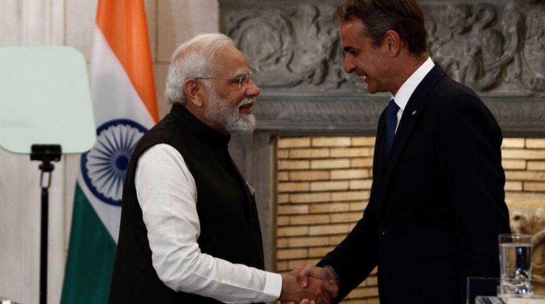 Μητσοτάκης - Μόντι: Στρατηγική σχέση σε άμυνα και ασφάλεια, διπλασιασμός διμερούς εμπορίου