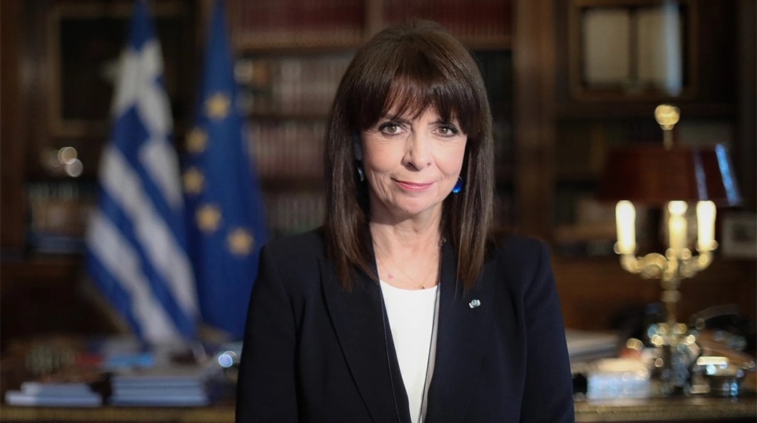Η Πρόεδρος της Δημοκρατίας, Κατερίνα Σακελλαροπούλου