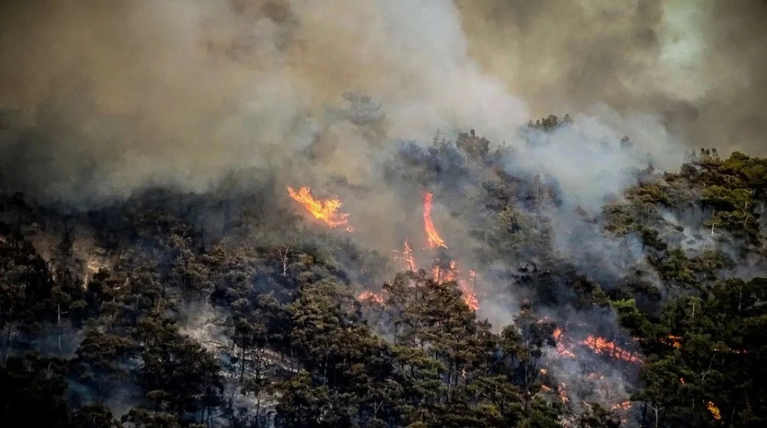Φωτιές: Αναζωπυρώσεις σε Έβρο και Ροδόπη