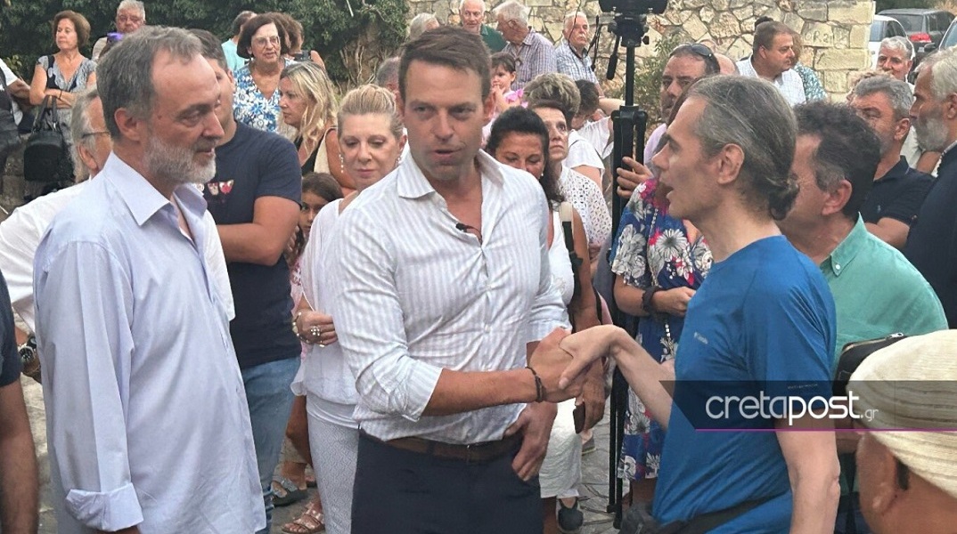 Κασσελάκης: Ξεκίνησε στα Χανιά η προεκλογική του εκστρατεία 