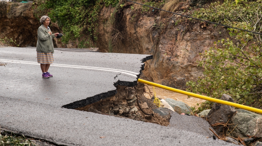 Ζημιές στον Βόλο από την κακοκαιρία Daniel