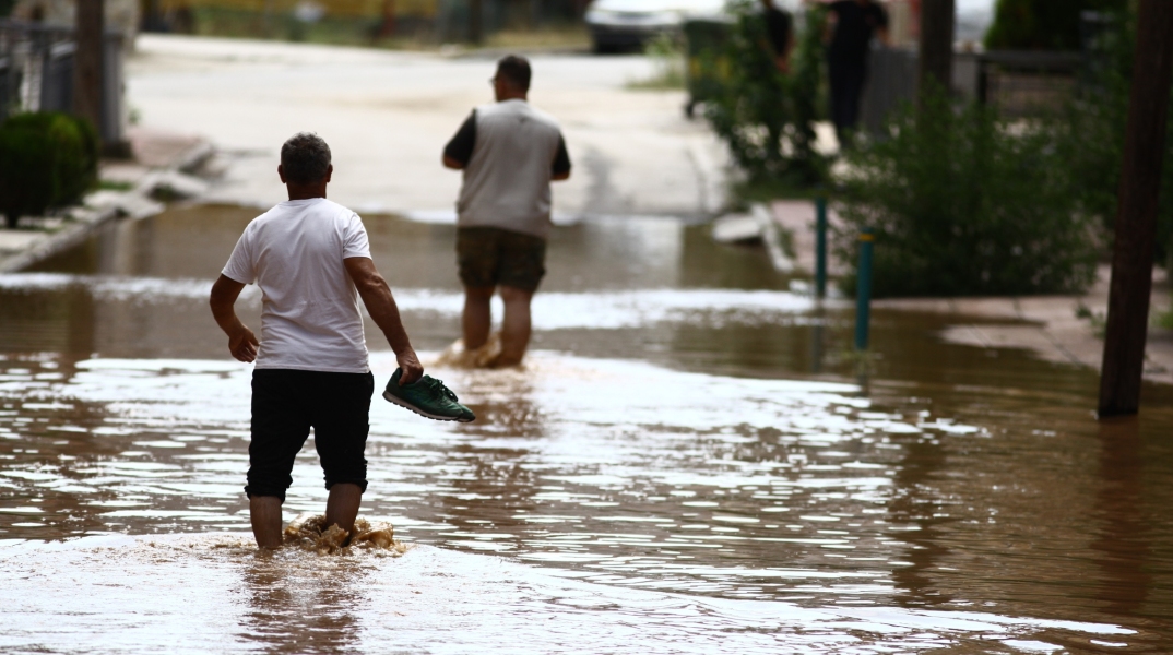 Πλημμυροπαθείς στη Λάρισα