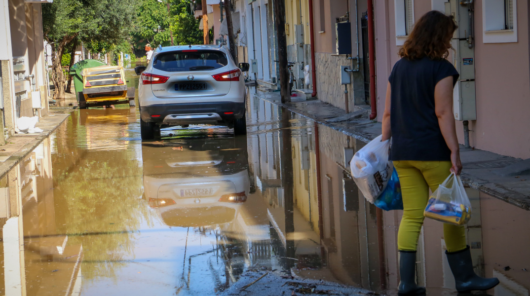 Πλημμύρες στη Λάρισα