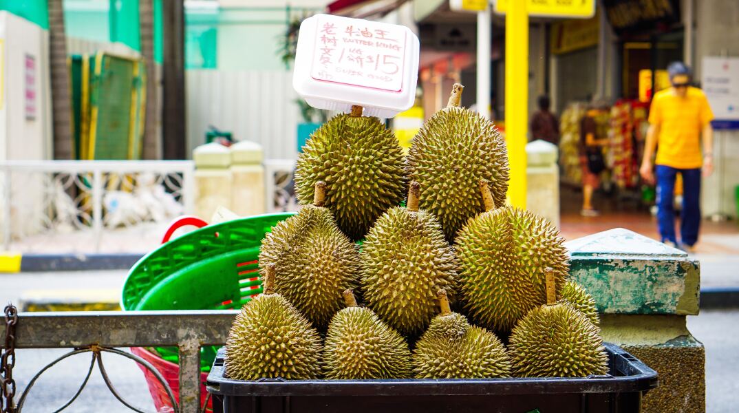 Το εξωτικό φρούτο ντούριαν (durian)