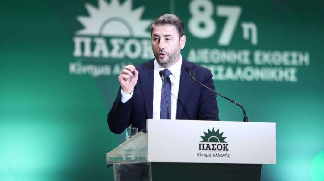 Ο πρόεδρος του ΠΑΣΟΚ-ΚΙΝΑΛ, Νίκος Ανδρουλάκης