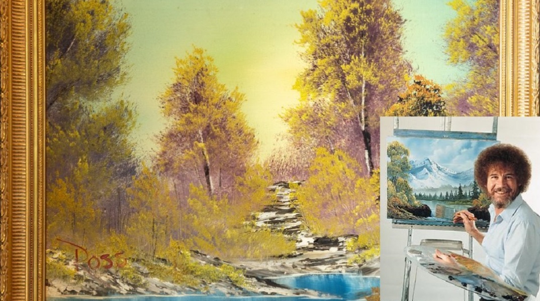 Πωλείται ο πίνακας που έφτιαξε ο Μπομπ Ρος στο πρώτο επεισόδιο της εκπομπής του