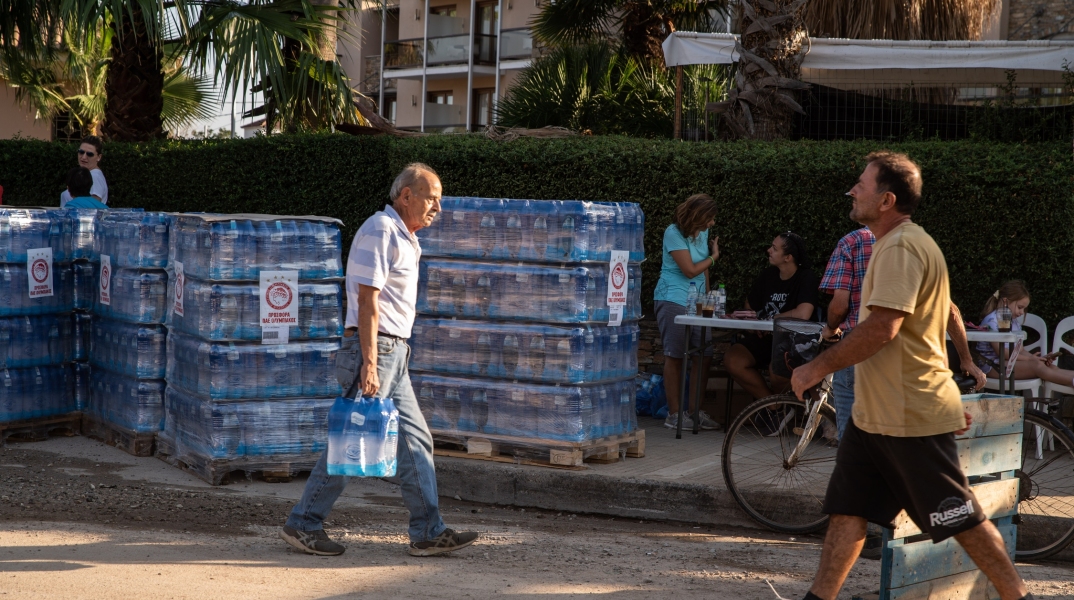 Διανομή νερού στον Βόλο