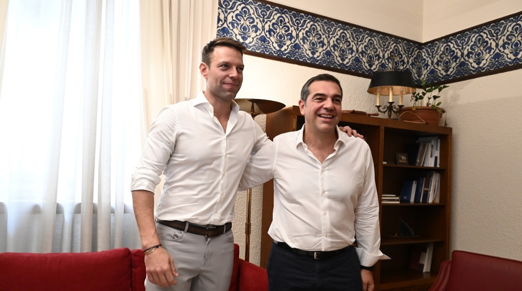 Συνάντηση Κασσελάκη-Τσίπρα στη Βουλή