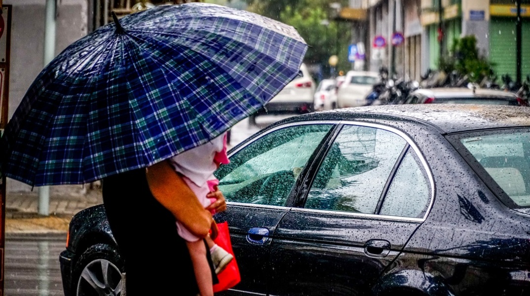 Βροχή στην Αθήνα