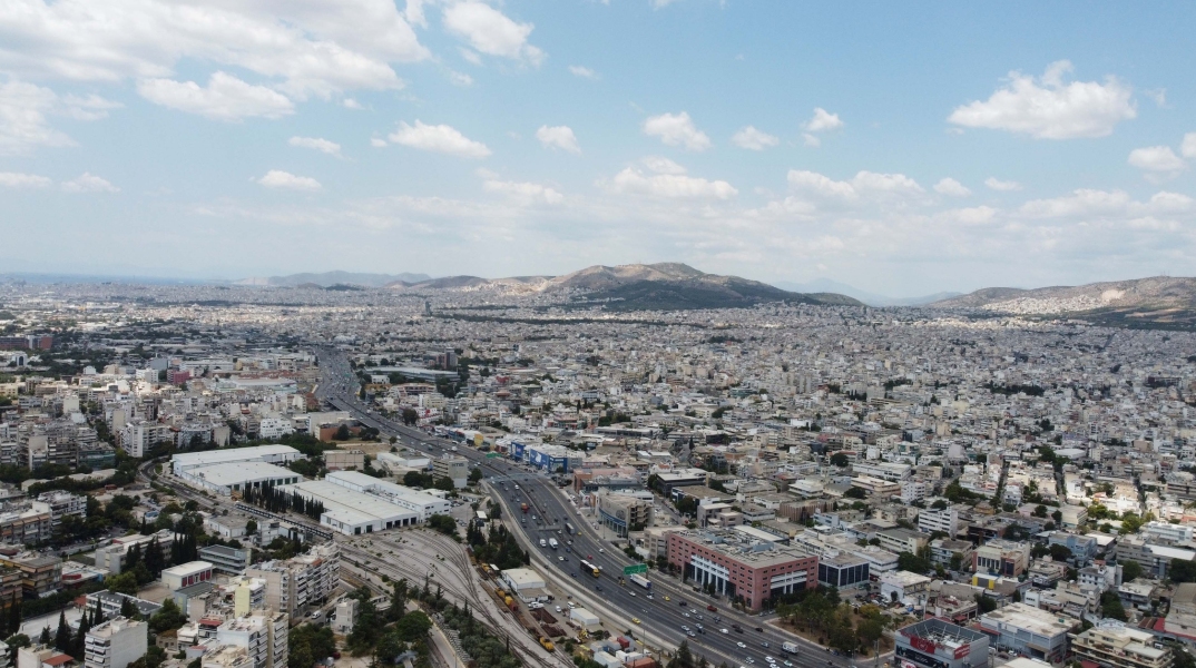 Ο Κηφισός από ψηλά