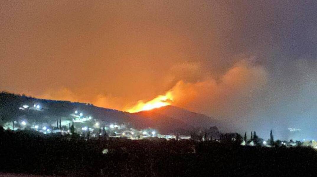 Φωτιά στο Ηράκλειο Κρήτης
