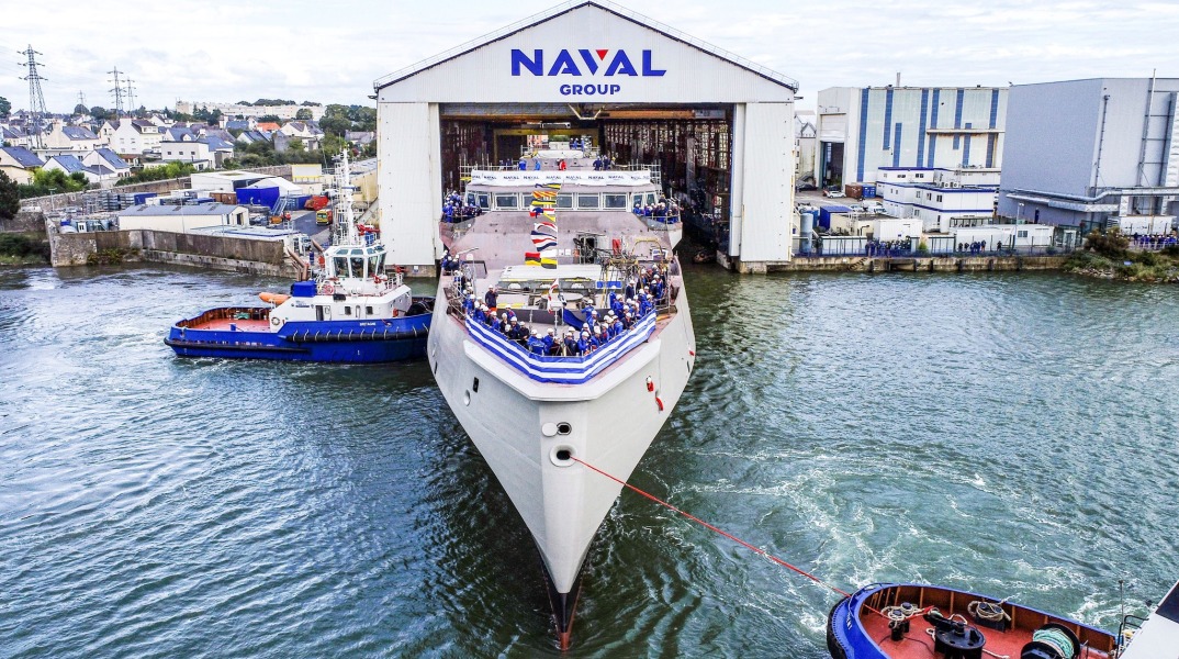 H πρώτη ελληνική φρεγάτα Belharra