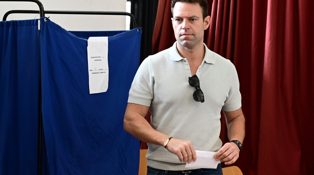 O πρόεδρος του ΣΥΡΙΖΑ, Στέφανος Κασσελάκης