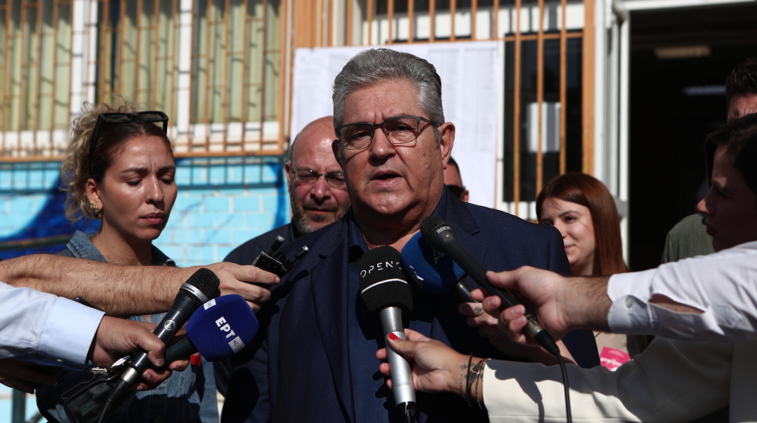 Ο Δημήτρης Κουτσούμπας