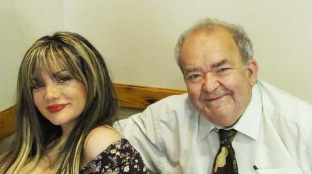 Ο Πέτρος Λεωτσάκος με την Πέπη Τσεσμελή