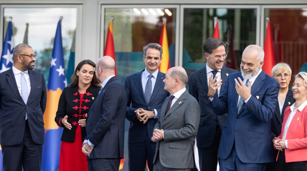 Ολοκληρώθηκε η Σύνοδος Κορυφής ΕΕ-Δυτικών Βαλκανίων - Συνάντηση Μητσοτάκη-Ράμα