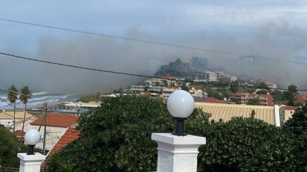Φωτιά στην Κέρκυρα