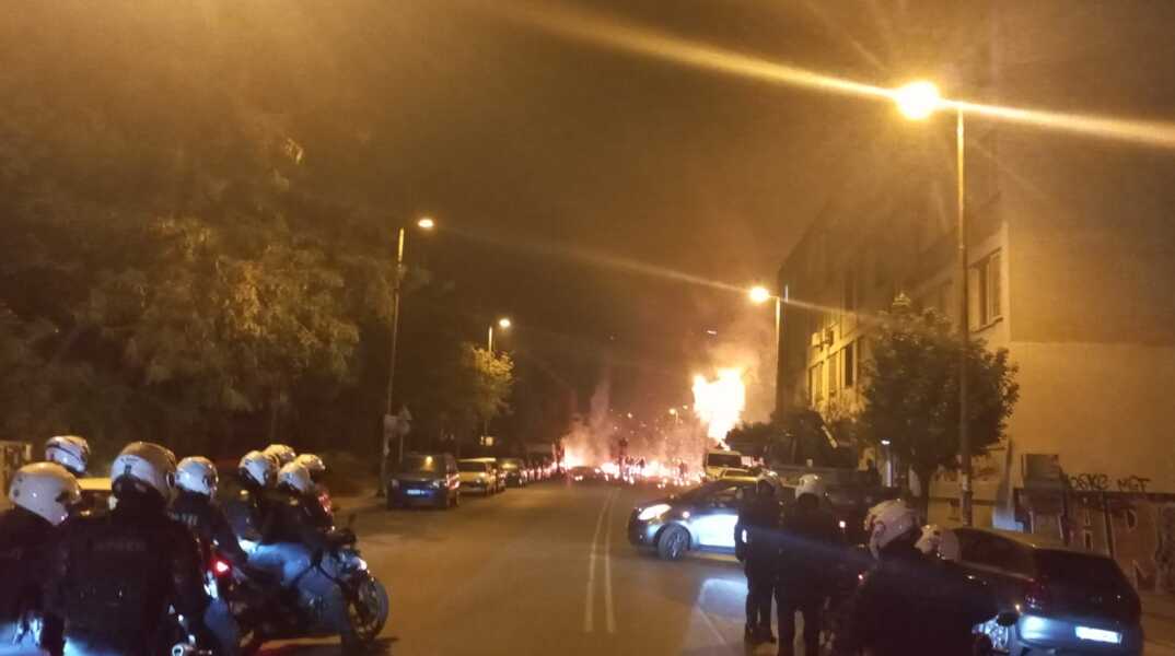 Επεισόδια έξω από την Πανεπιστημιούπολη