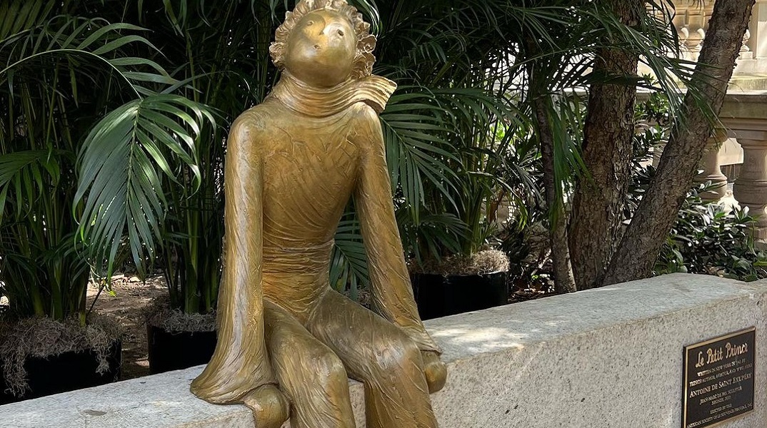 To άγαλμα του Μικρού Πρίγκιπα στη Νέα Υόρκη