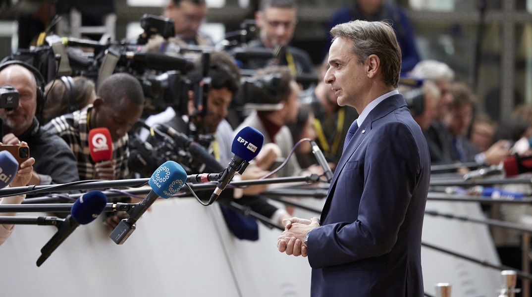 Κυριάκος Μητσοτάκης από Βρυξέλλες: «Το Μεσανατολικό θα επιλυθεί μόνο μέσω πολιτικής λύσης δύο κρατών»