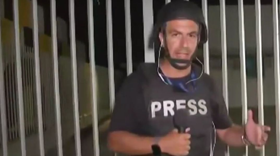 Ισραήλ: Ρουκέτα της Χαμάς έπεσε κοντά στα ελληνικά τηλεοπτικά συνεργεία 