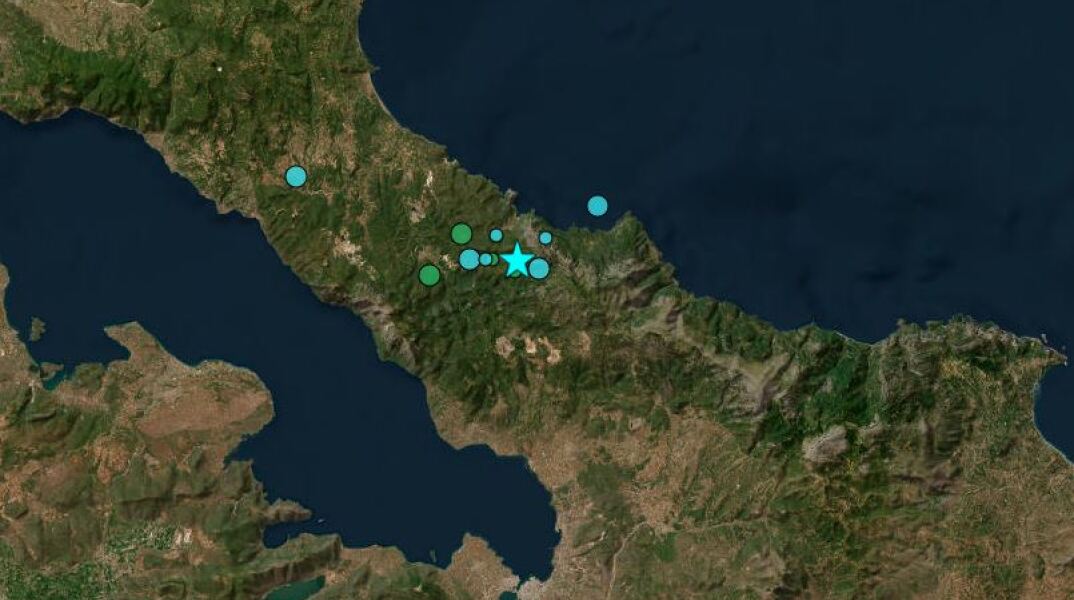 Σεισμική δραστηριότητα στην Κεντρική Εύβοια