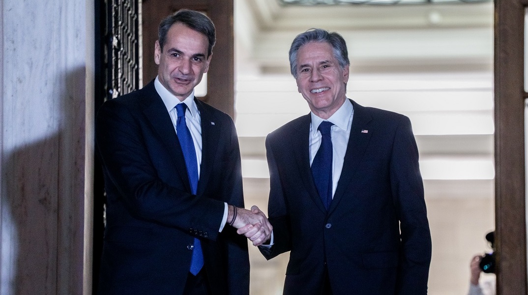 Κυριάκος Μητσοτάκης - Άντονι Μπλίνκεν