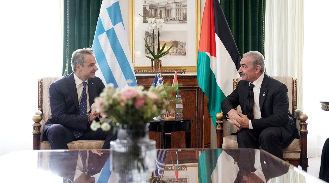 Διάσκεψη στο Παρίσι για την Γάζα:  Συνάντηση Μητσοτάκη με τον πρωθυπουργό της Παλαιστινιακής Αρχής