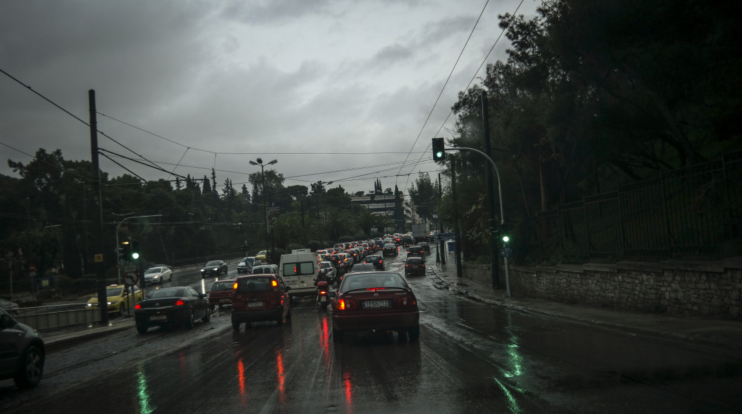 Βροχή στην Αθήνα
